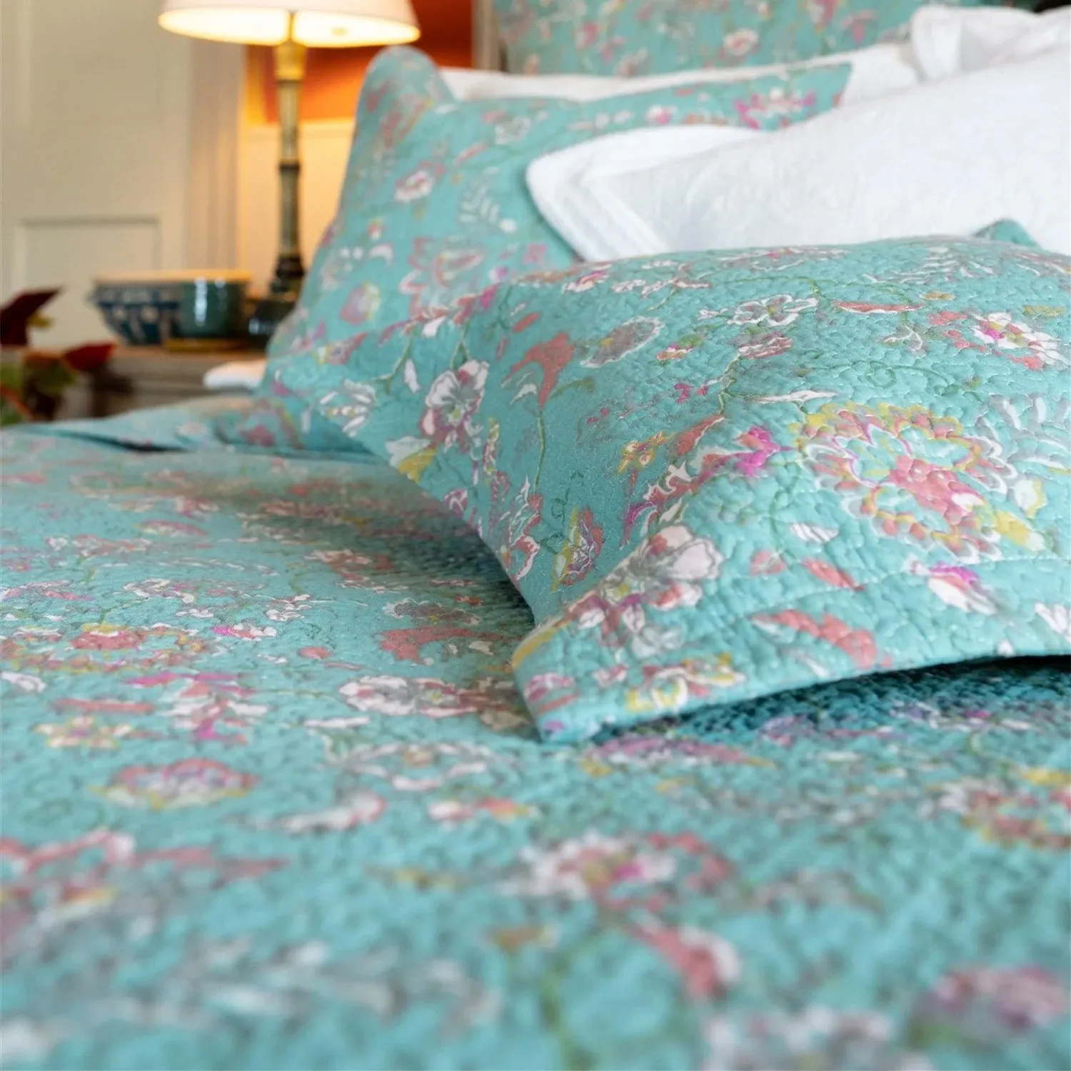 Eloise Duck Egg Bedspread