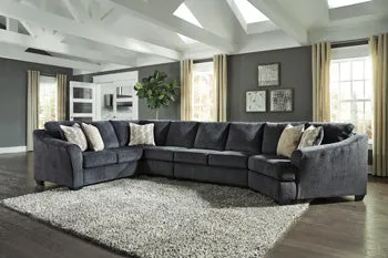 Eltmann Sectional with Cuddler