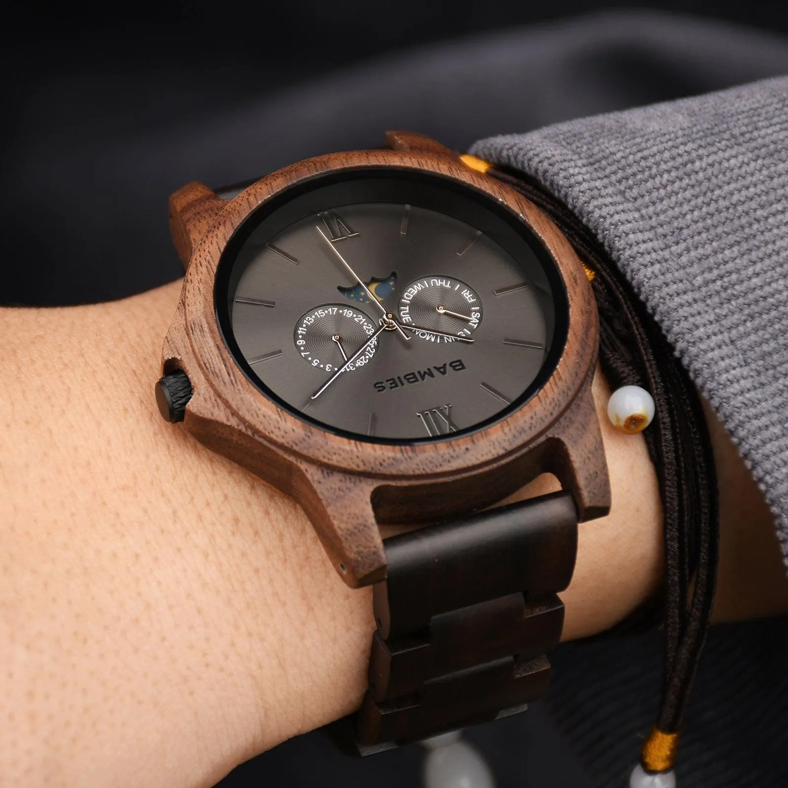 Elwood Wooden Watch For Men