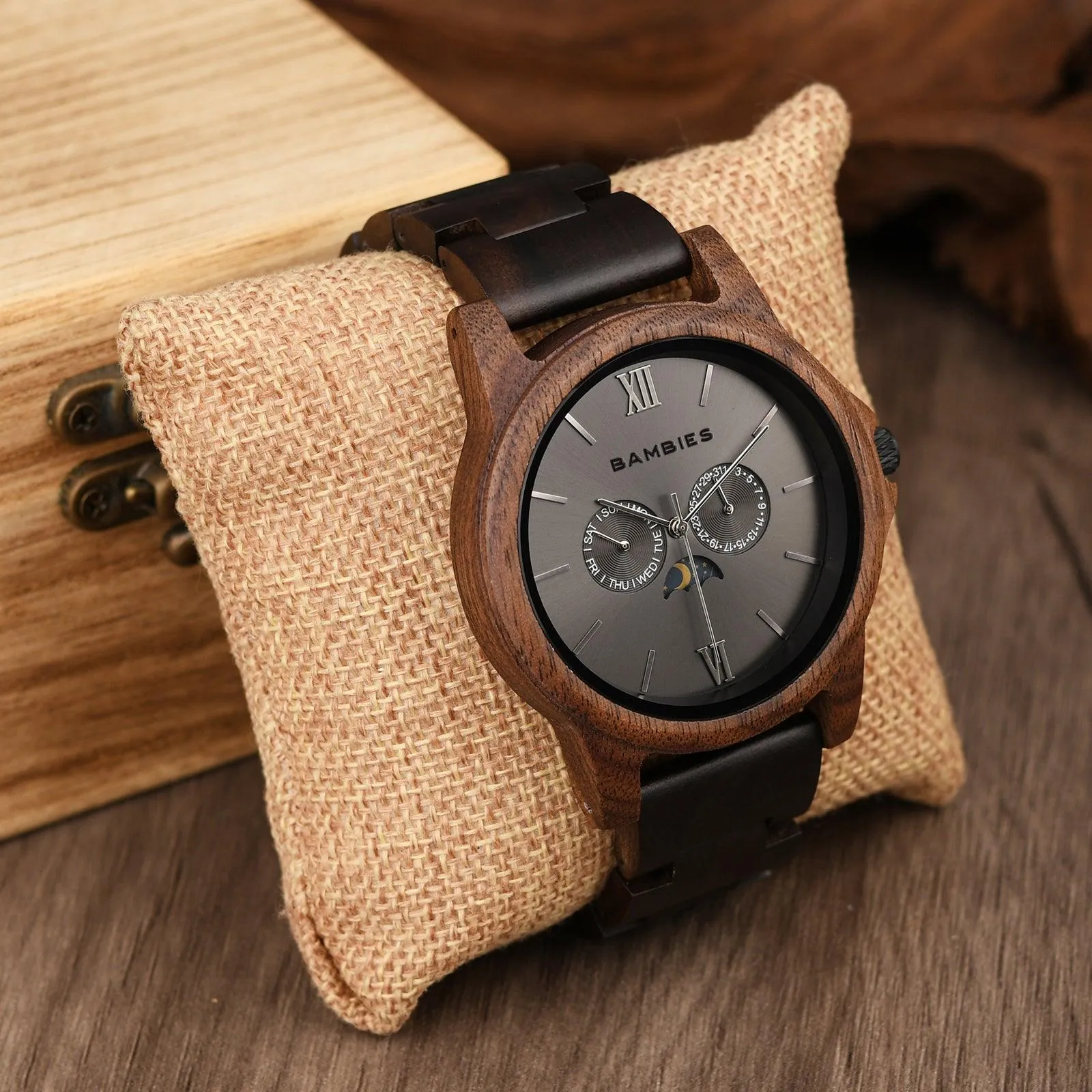 Elwood Wooden Watch For Men