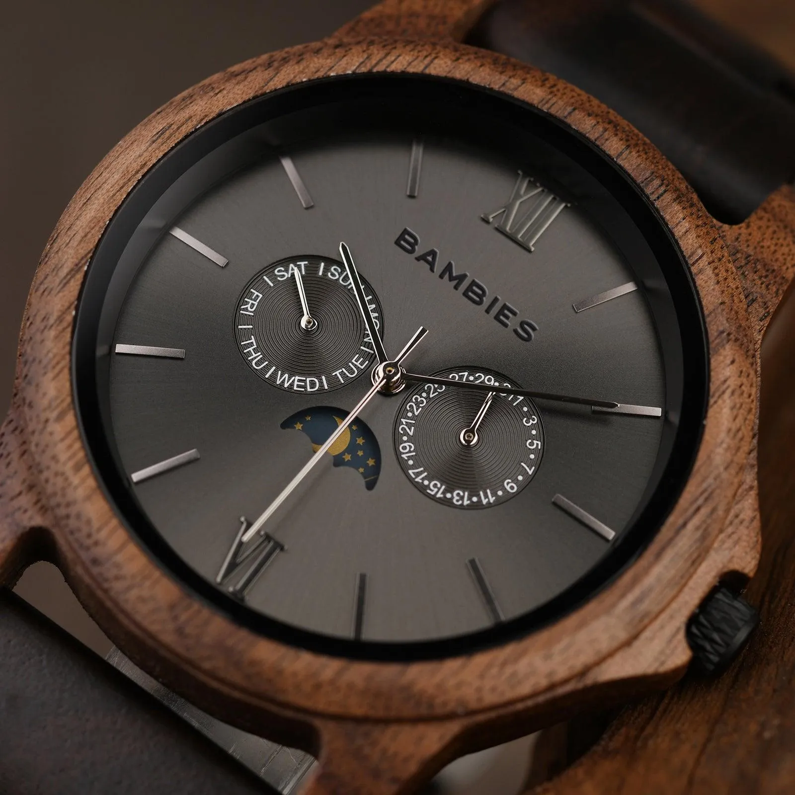 Elwood Wooden Watch For Men