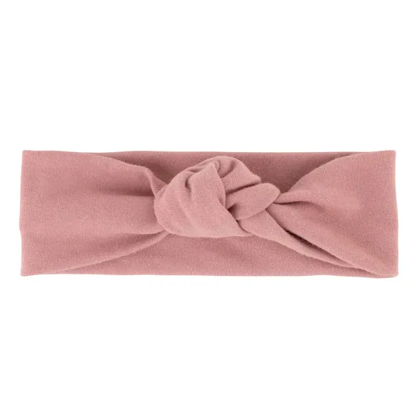 Ely's & Co. Ribbed Cotton - Solid Collection   Blush Knot Headband