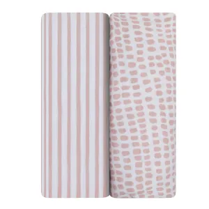 Ely's & Co Waterproof Crib Sheet Set