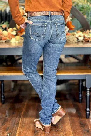 ELYSE Straight Jean by Silver