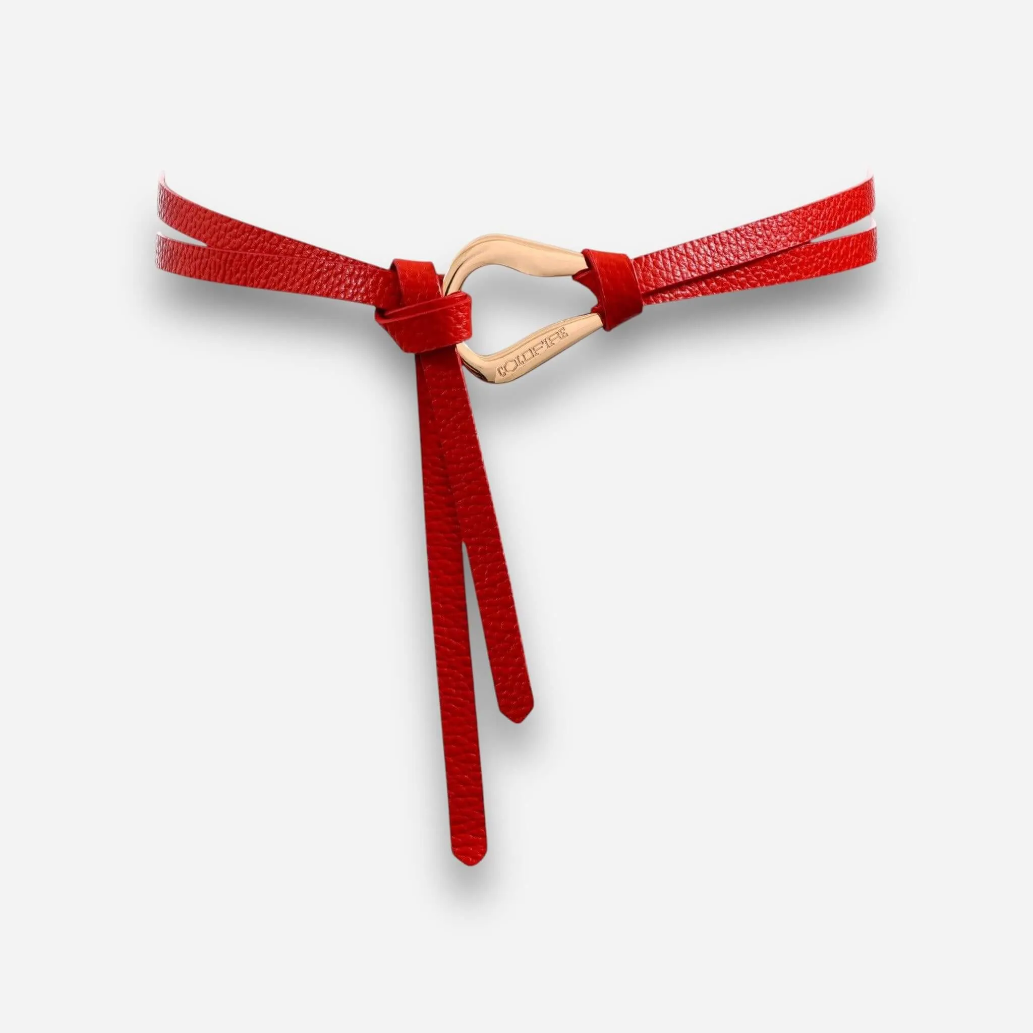 Elysian Knot Belt - Red Gold