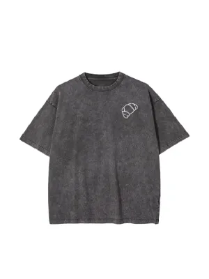 [EM] Toast Slogan Adult T-Shirt Collection GREY