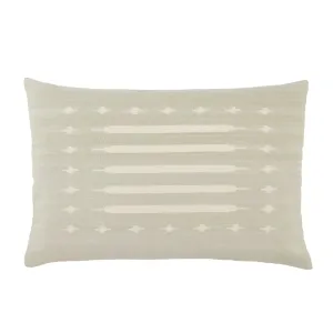 Emani EMN05 Light Grey/Cream Pillow