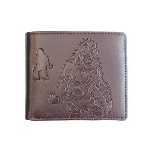 Embossed Wallet - Sasquatch by Francis Horne Sr.