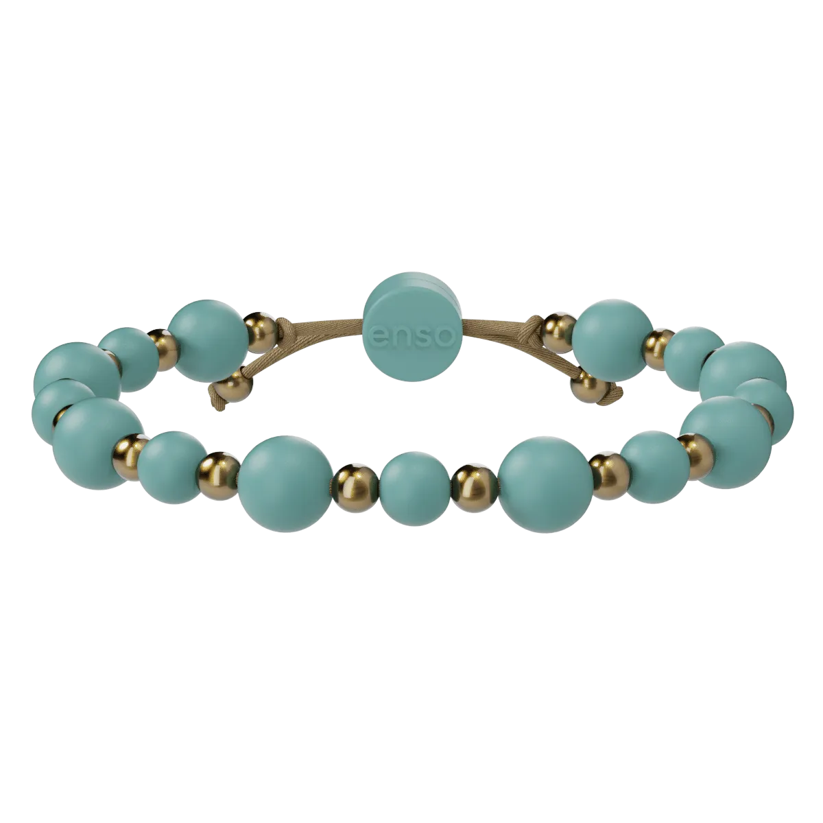 Embrace Bracelet - Turquoise & Gold