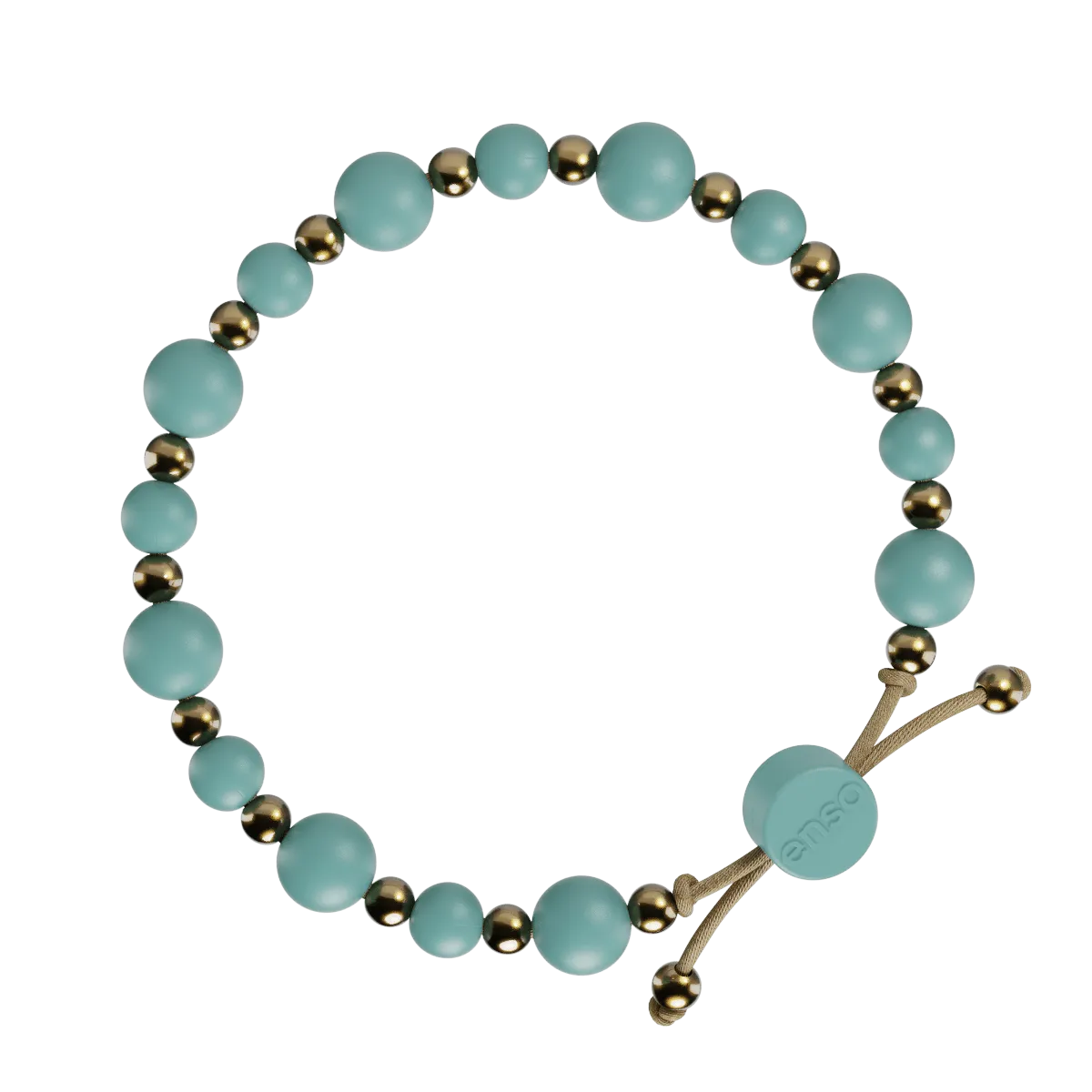 Embrace Bracelet - Turquoise & Gold