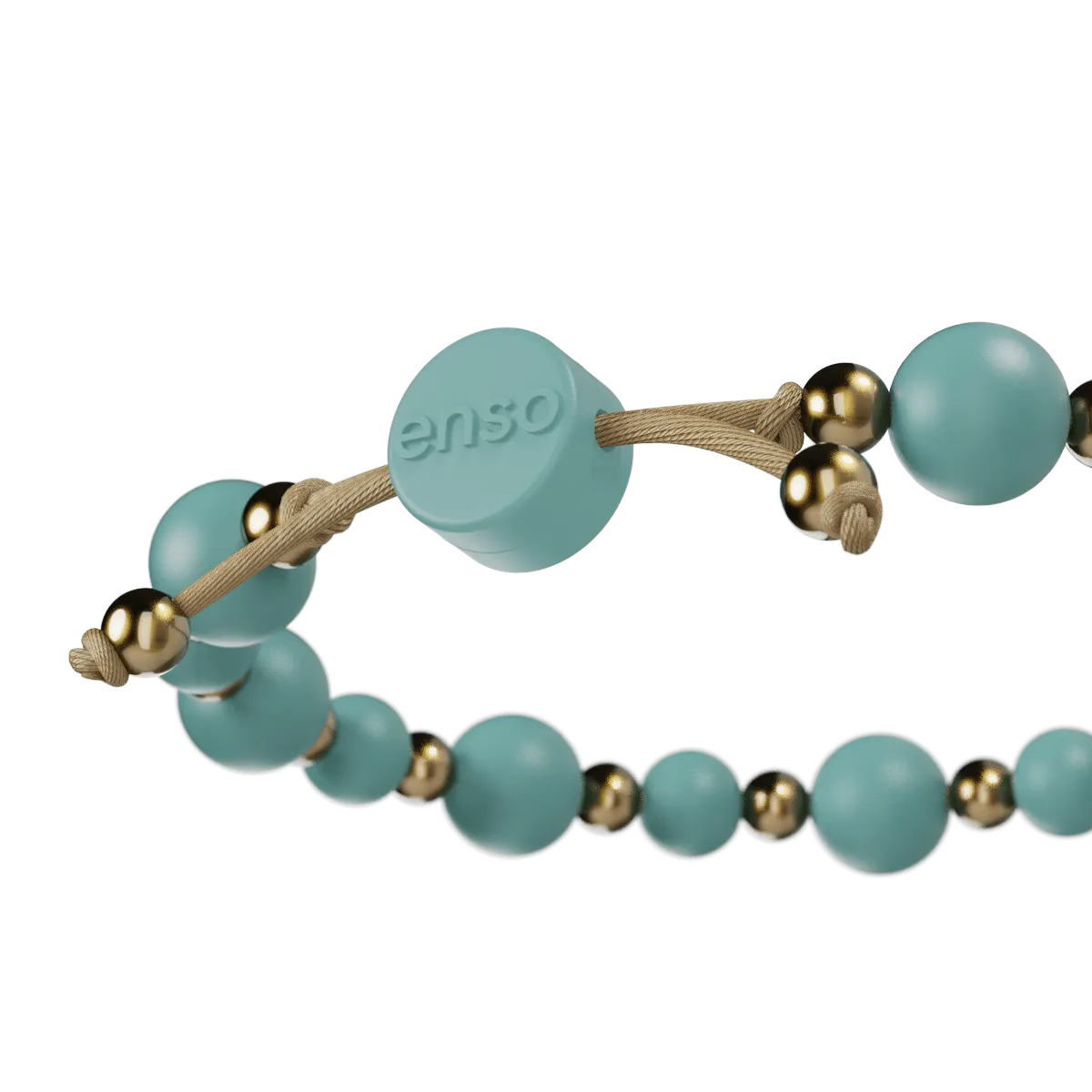 Embrace Bracelet - Turquoise & Gold