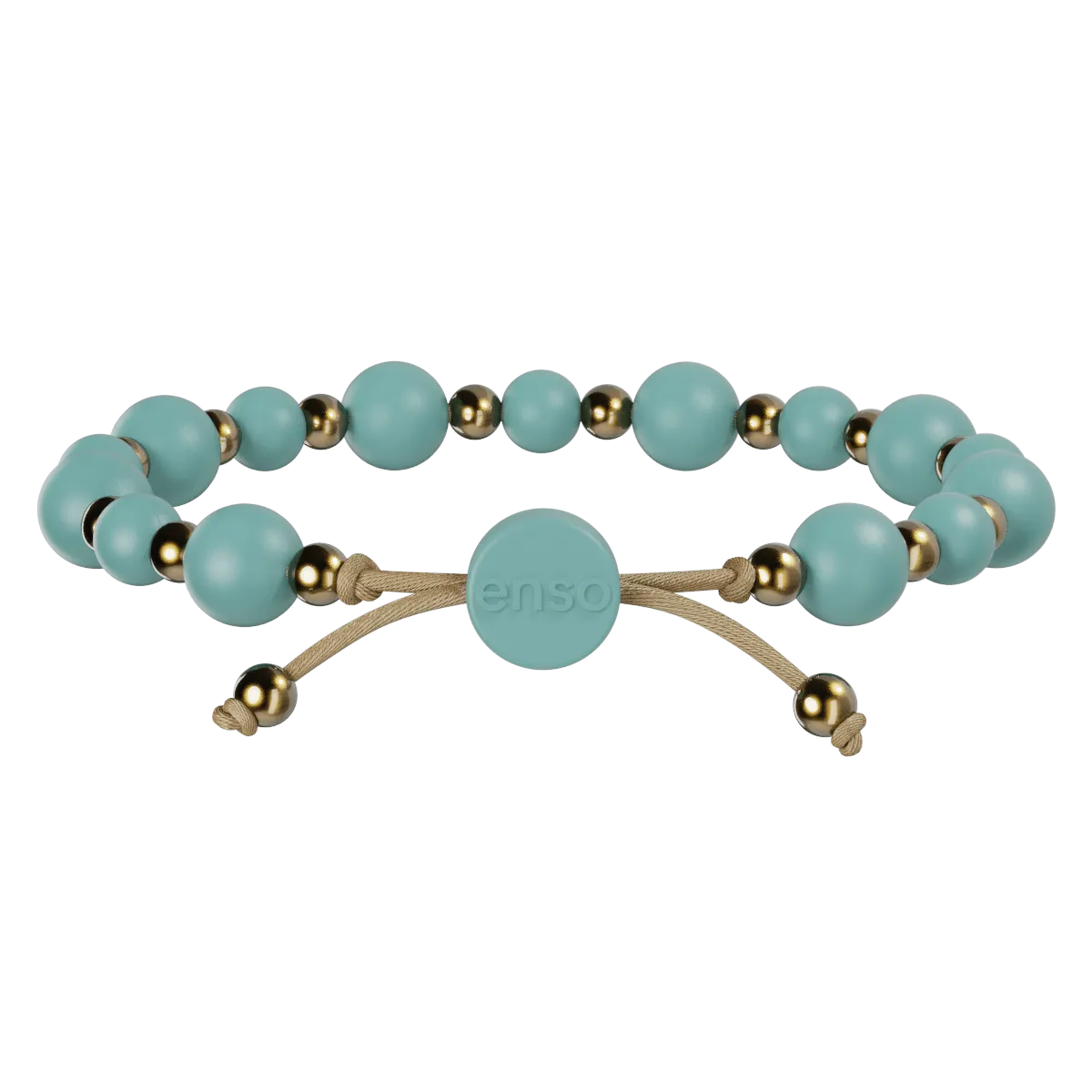 Embrace Bracelet - Turquoise & Gold