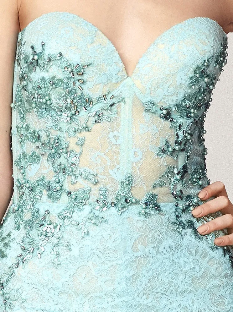 Embroidered Mermaid Dress