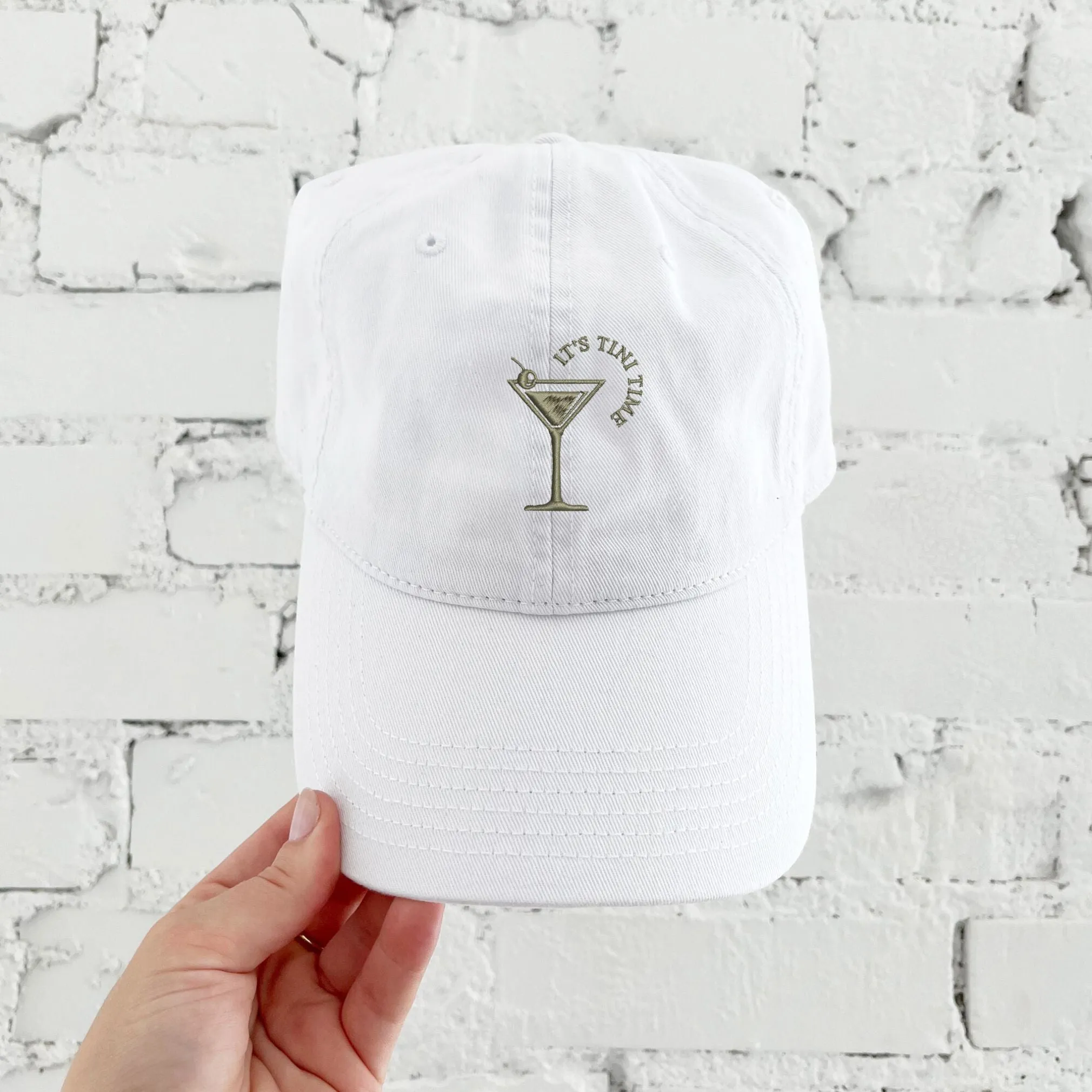 Embroidered Tini Time Hat