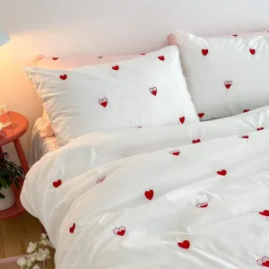 Embroidery Duvet Cover Set