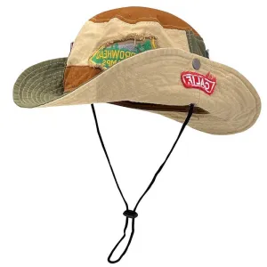 Embroidery Stickers Camp Cowboy Bucket Hat