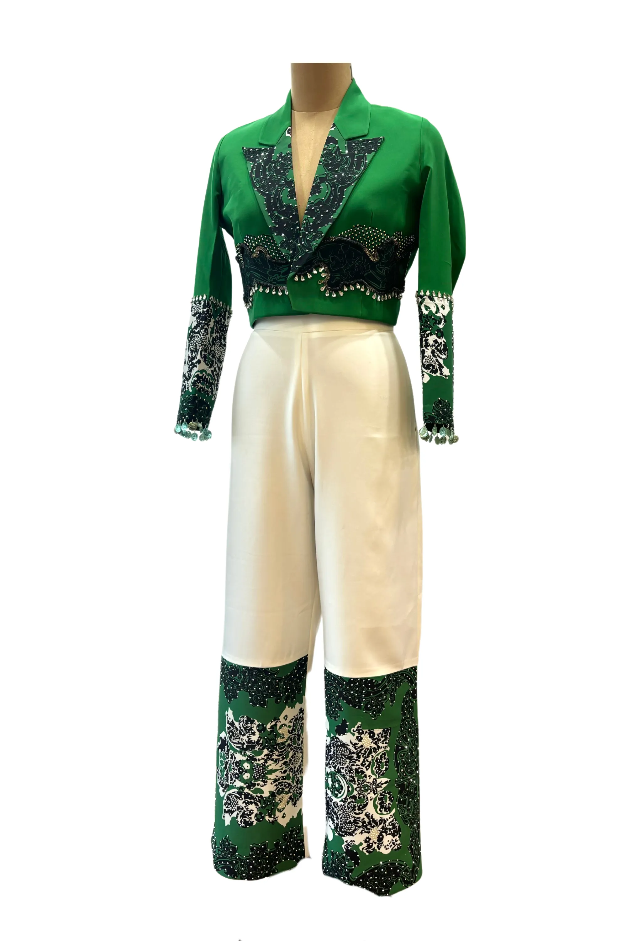 Emerald Green Blazer and Pant set