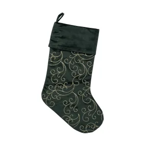 Emerald Swirl Stocking