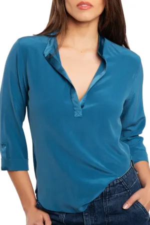 EMMA BLOUSE lyons blue