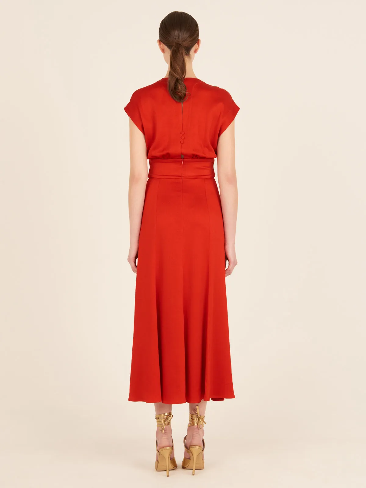 Emmeline Dress Rouge