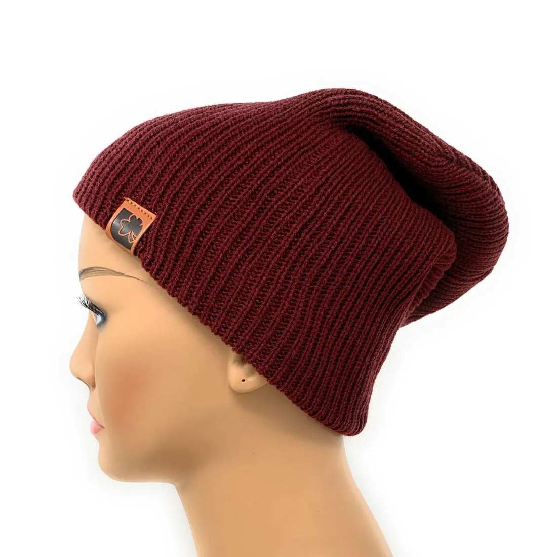 Empire Cove Long Beanie Winter Warm Solid Knit Womens Mens Unisex