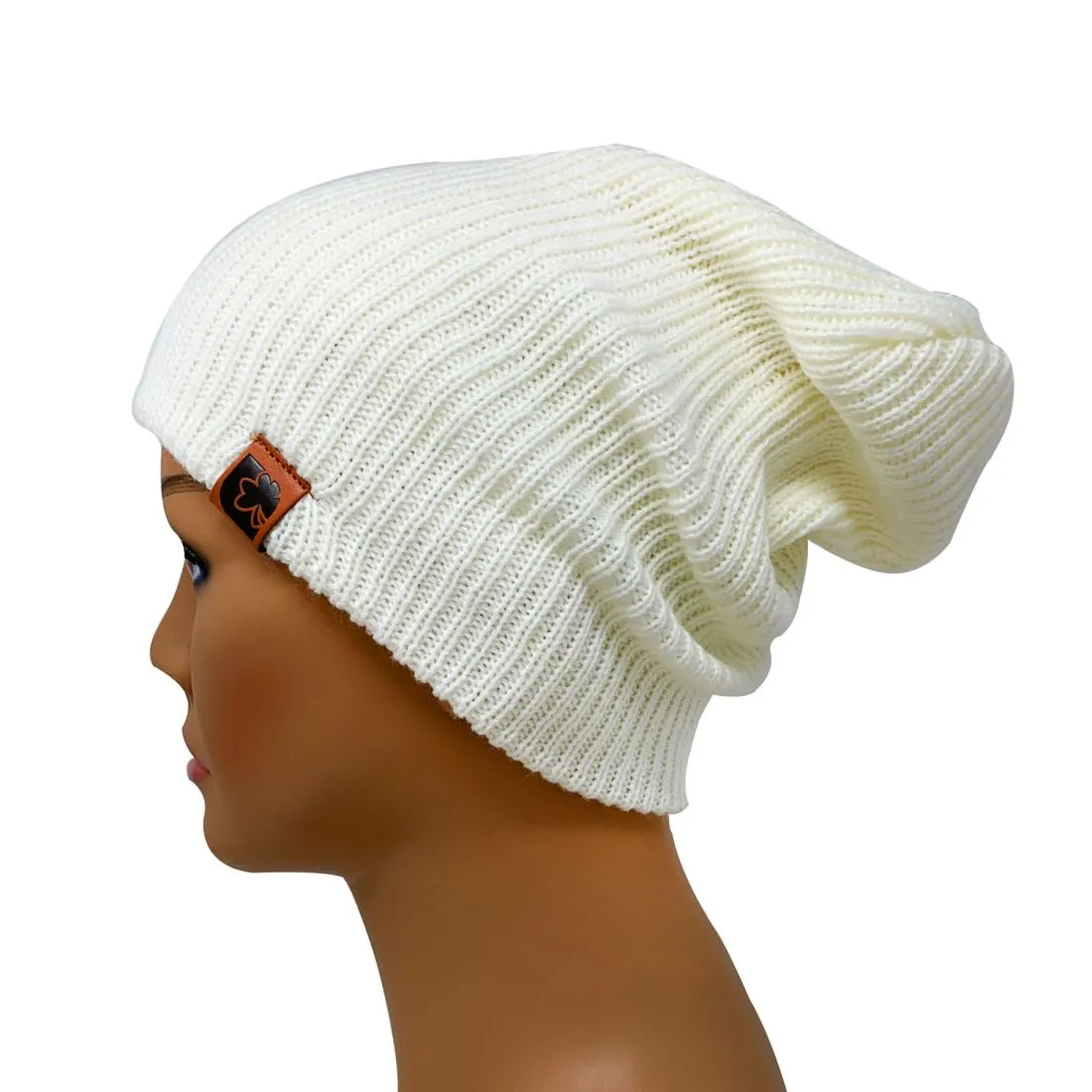 Empire Cove Long Beanie Winter Warm Solid Knit Womens Mens Unisex