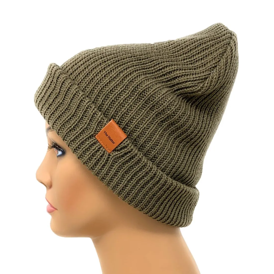 Empire Cove Long Beanie Winter Warm Solid Knit Womens Mens Unisex