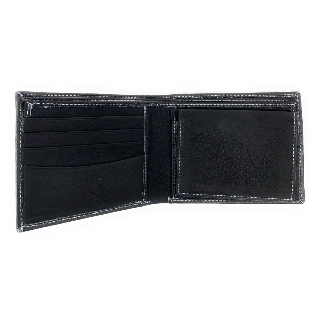 Empire Cove Stylish Genuine Leather Bifold Wallets Mens Womens