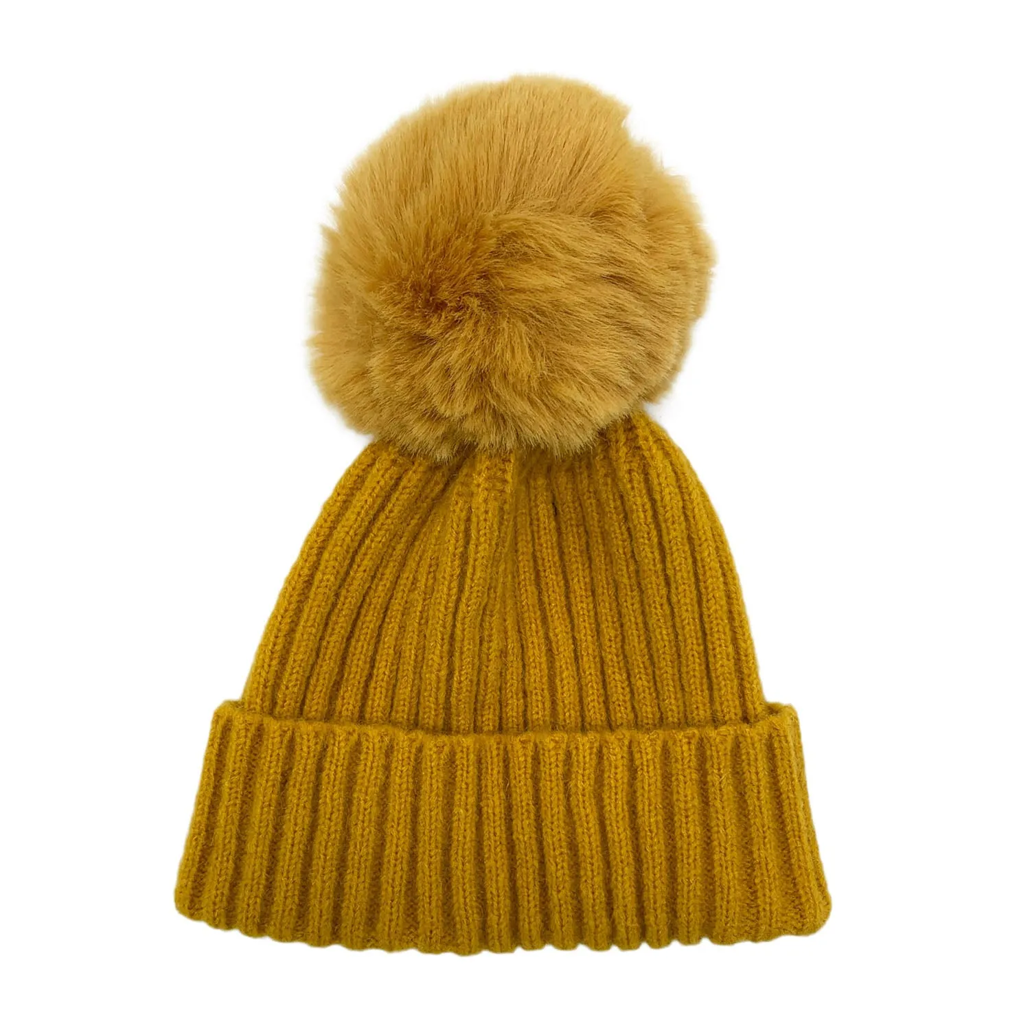 Empire Cove Winter Kids Boys Girls Cable Knit Cuff Beanie with Pom Pom