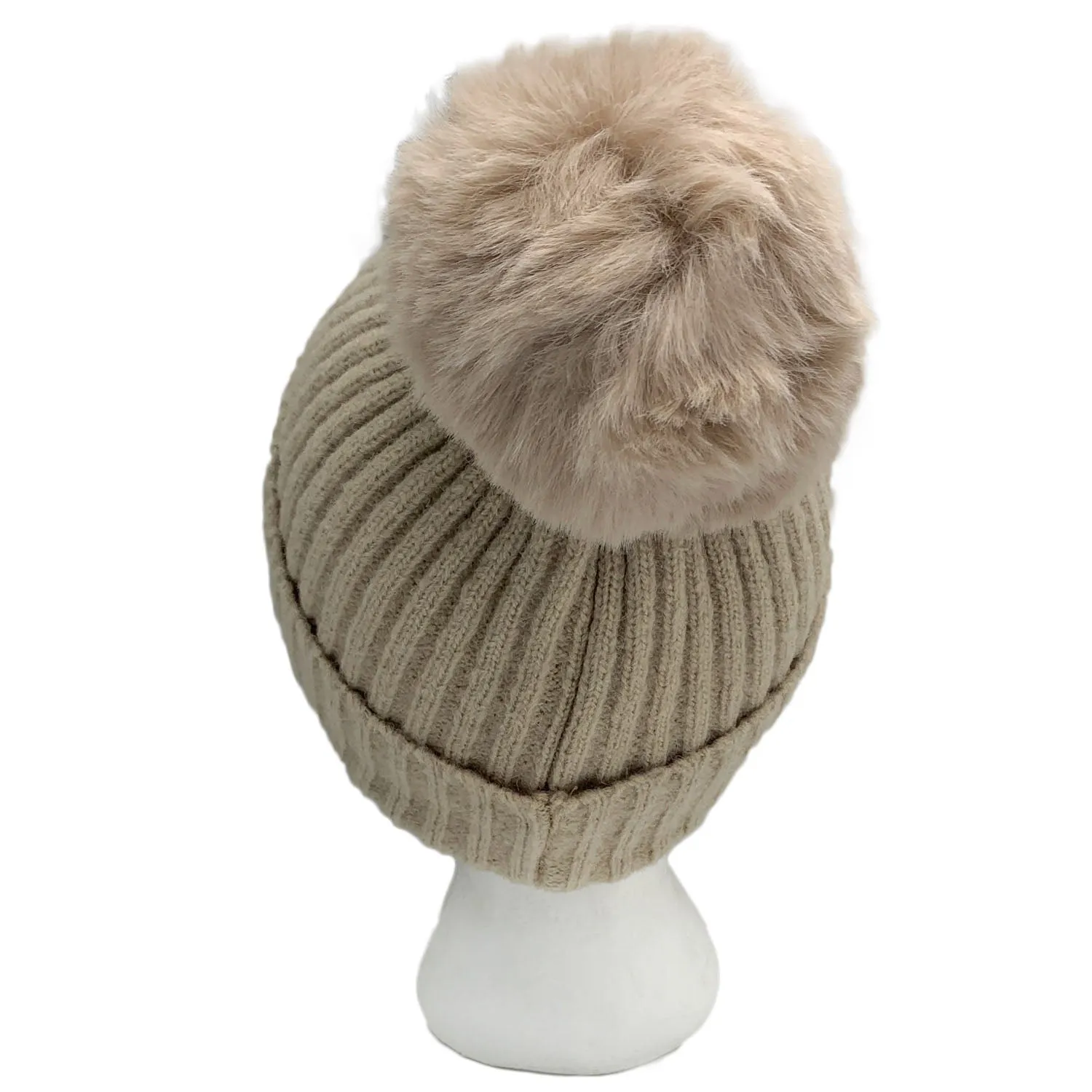 Empire Cove Winter Kids Boys Girls Cable Knit Cuff Beanie with Pom Pom