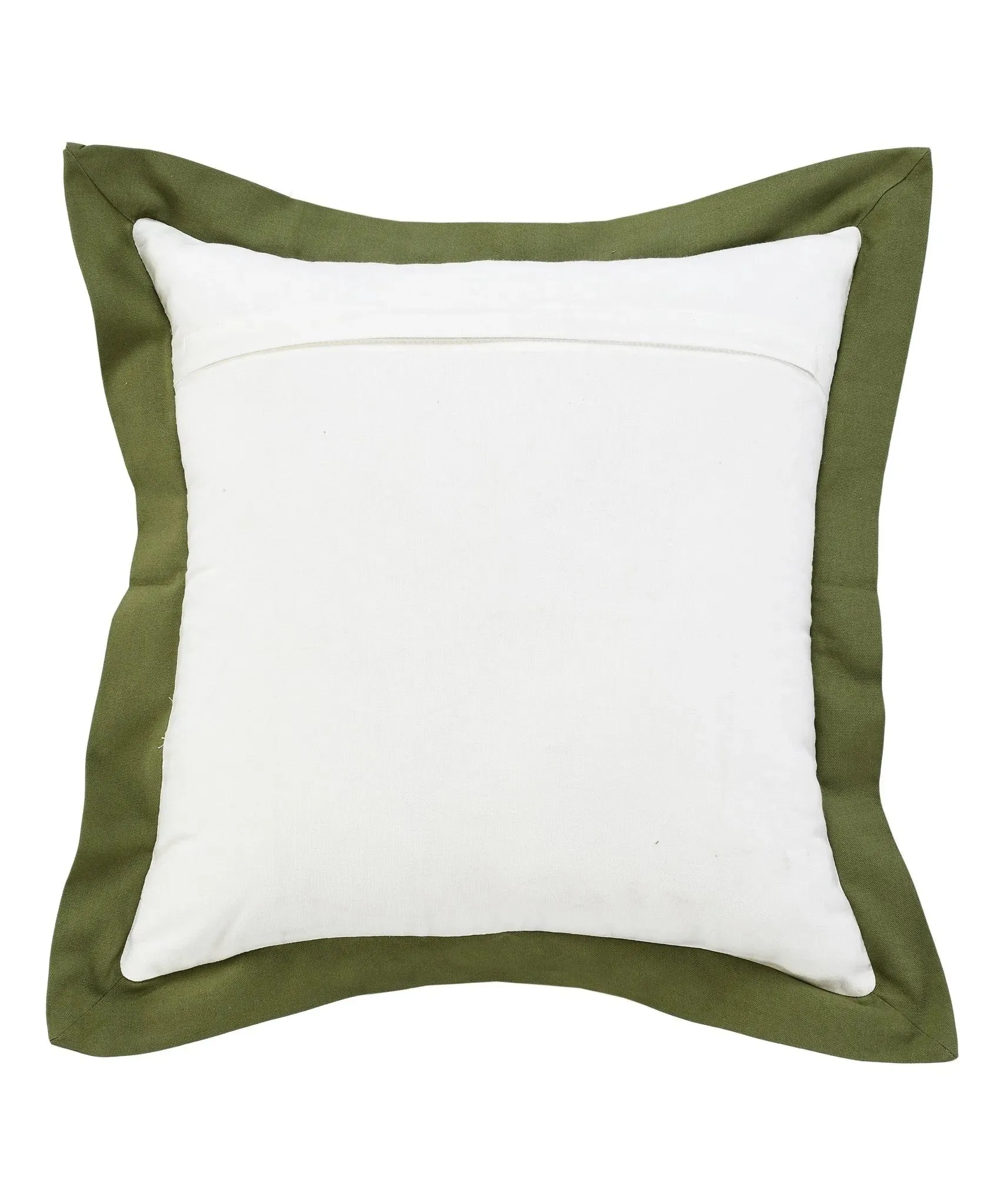 Empire Lr07731 White/Green Pillow