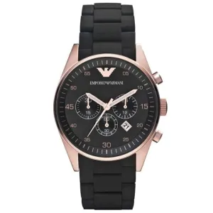 Emporio Armani AR5905 MAN's Rose Gold Chronograph Watch