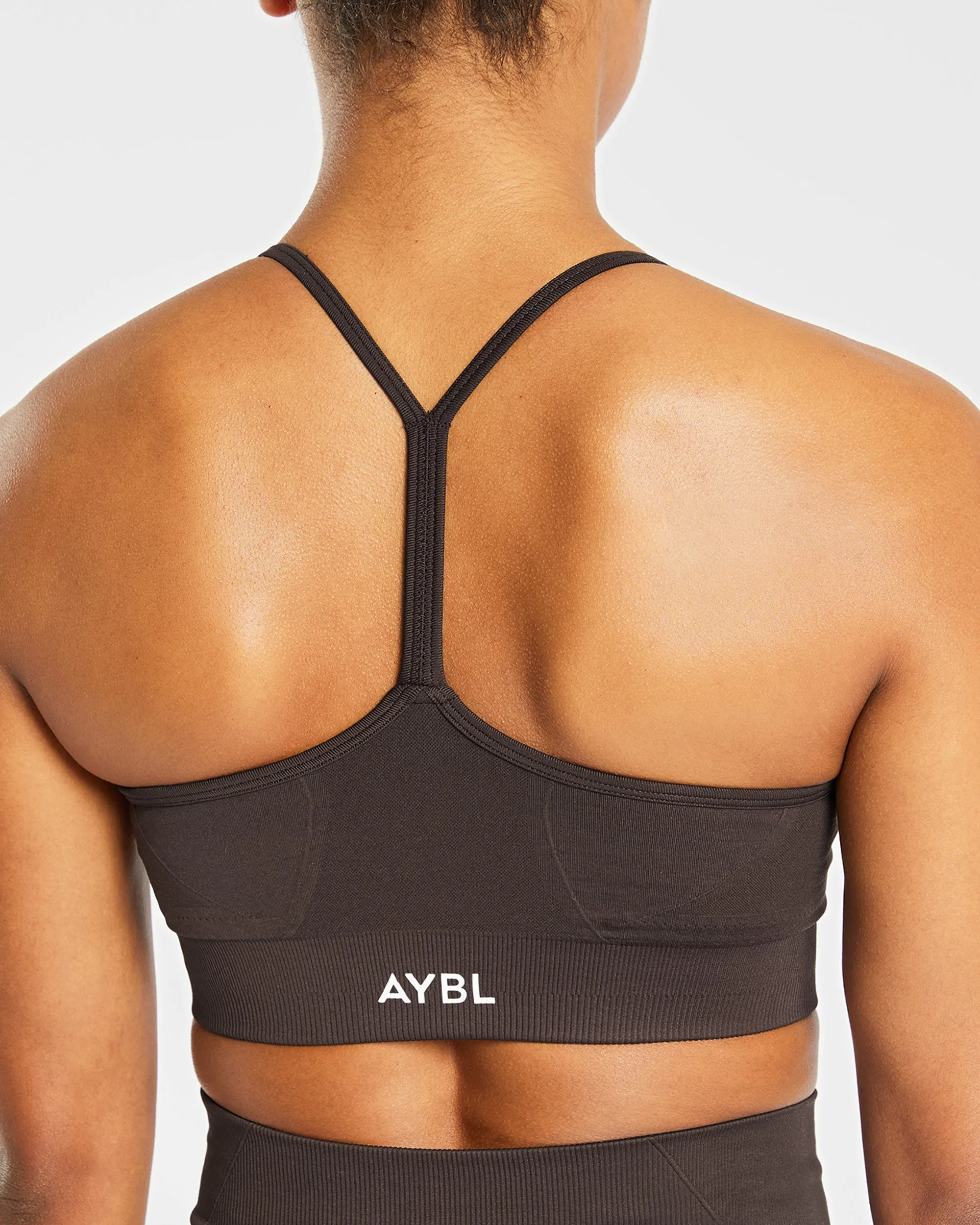 Empower Seamless Sports Bra - Cocoa Brown