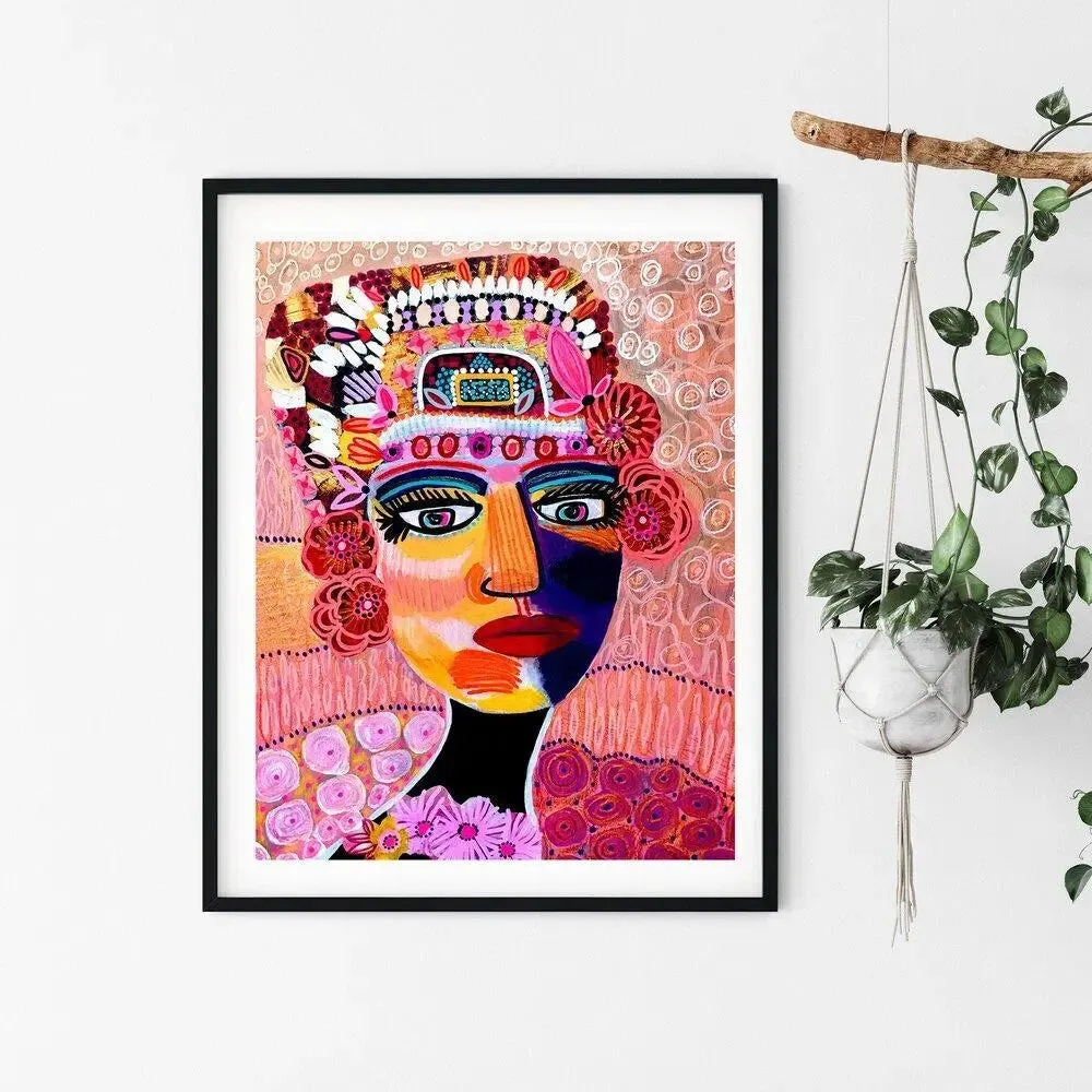 Empress Modern Art Print