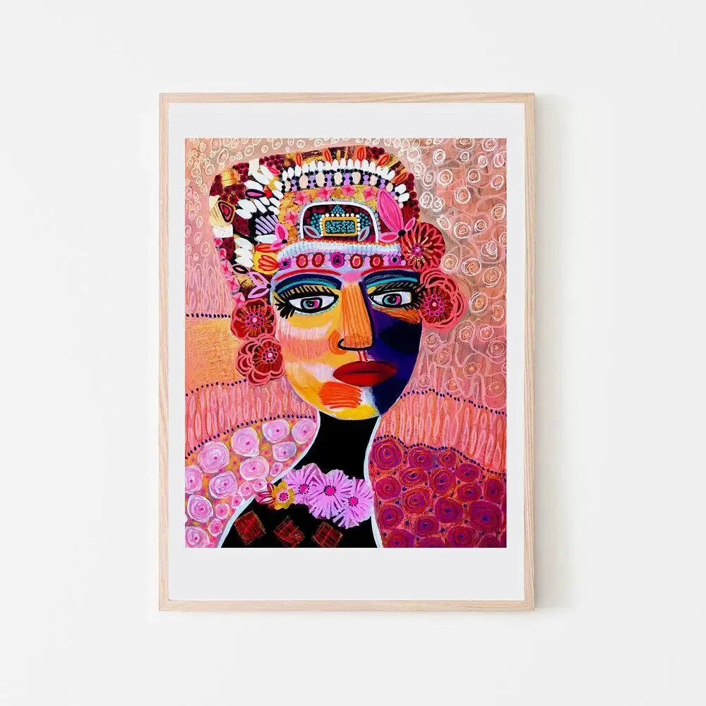 Empress Modern Art Print