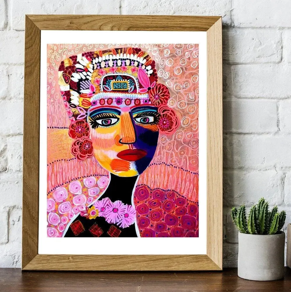 Empress Modern Art Print