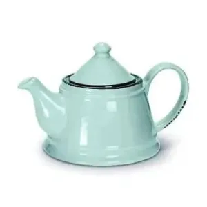 Enamel Look Teapot Green