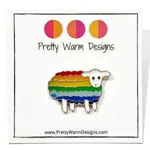 Enamel Pins by Pretty Warm Designs