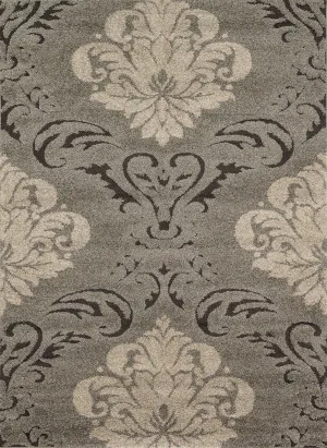 Enchant Rug in Smoke & Beige