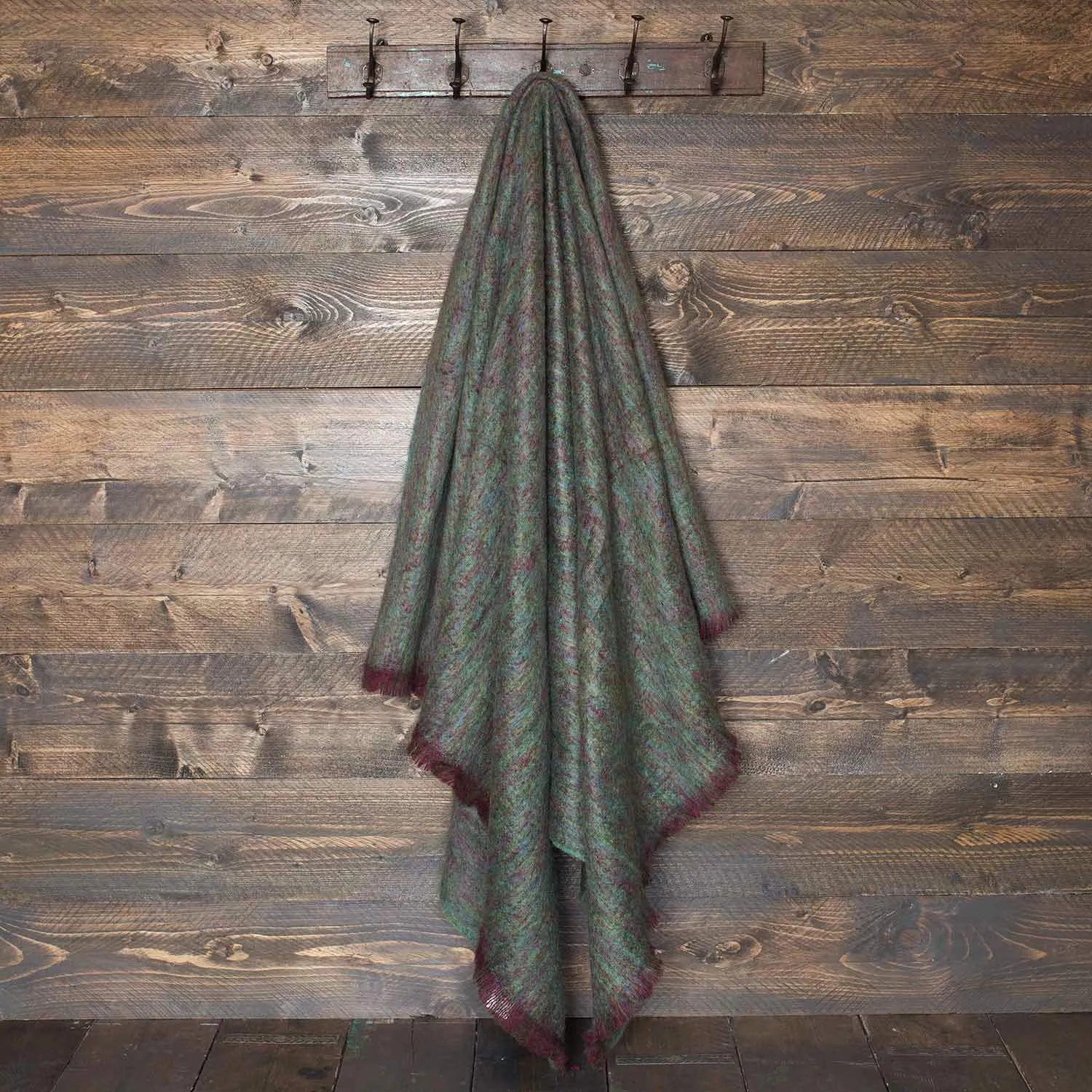 Enchanted Forest Mohair Throw