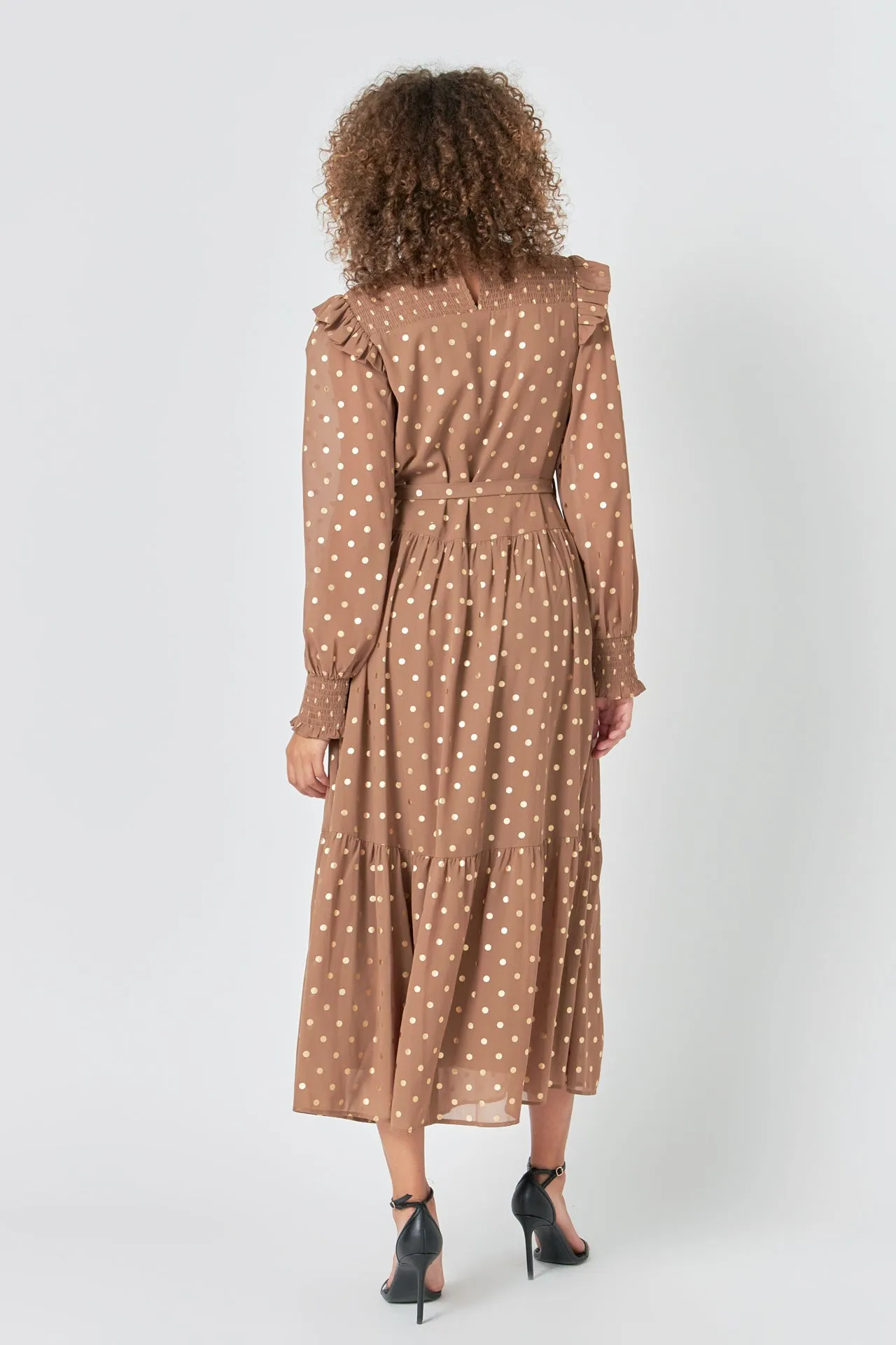 Endless Rose - Polka Dot Maxi Dress