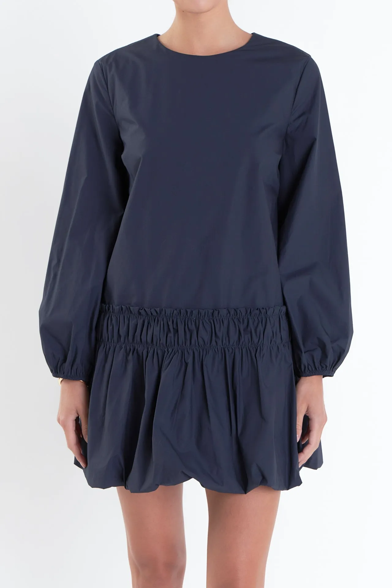 English Factory - Bubble Hem Dress