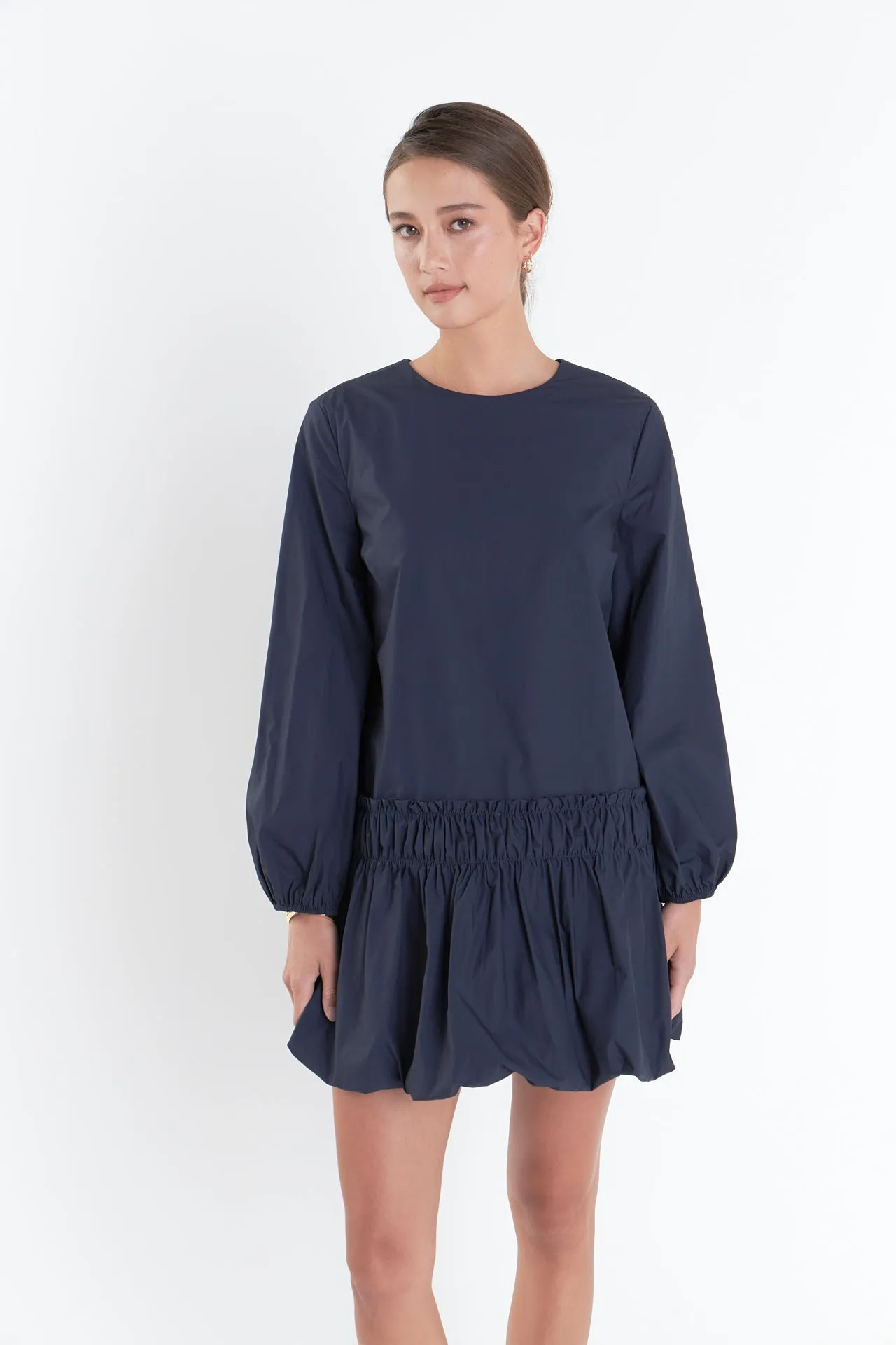 English Factory - Bubble Hem Dress