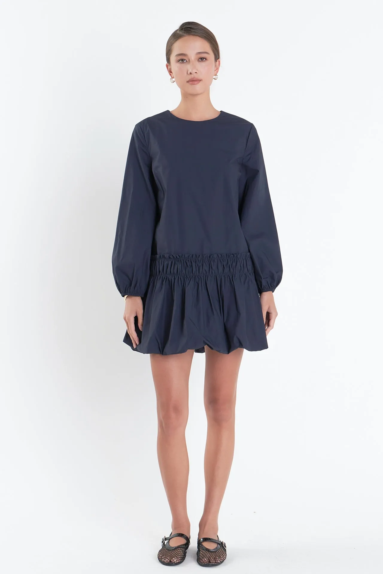 English Factory - Bubble Hem Dress