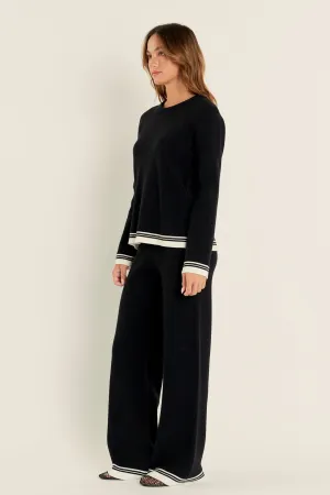 English Factory - Contrast Stripe Detail Knit pants