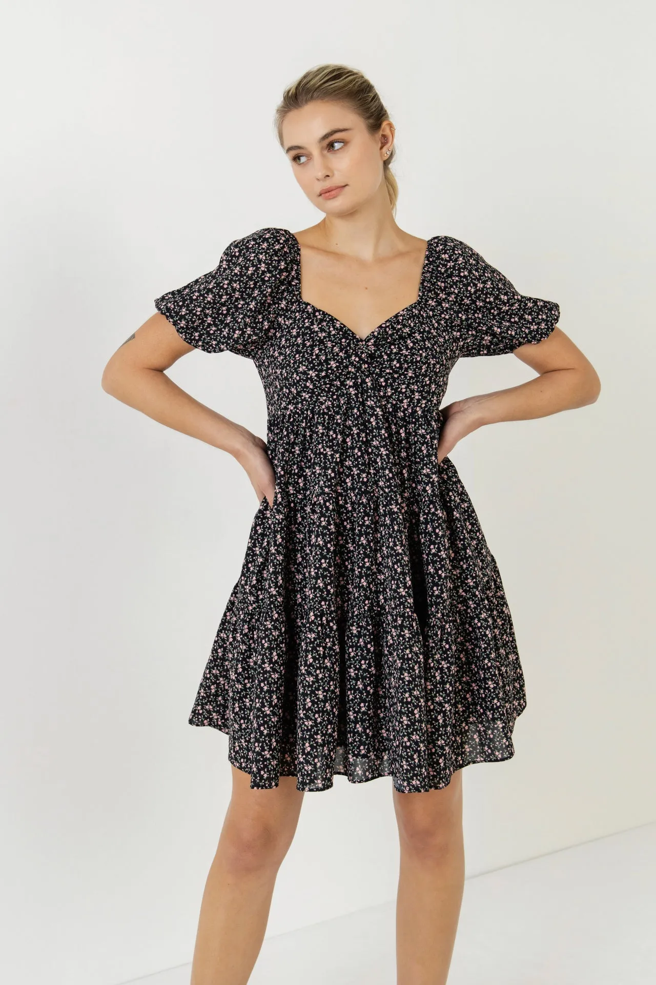 English Factory - Floral Mini Dress