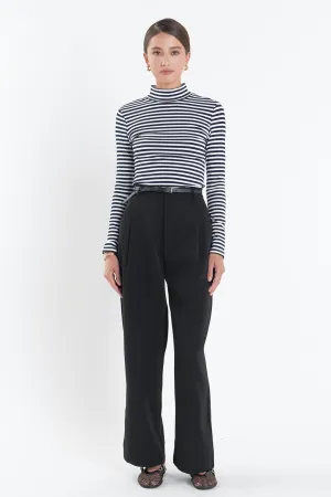 English Factory - Stripe Turtle Neck Top