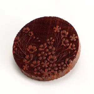 Engraved Sheoak Brooch