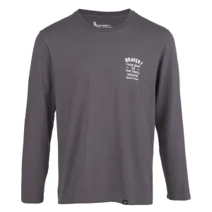 Enigmatic Long Sleeved T-Shirt- Anthracite Grey