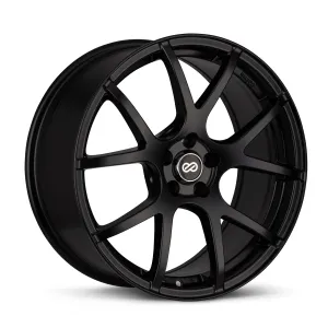 Enkei M52 17x7.5 40mm Offset 5x114.3 Bolt Pattern 72.6mm Bore Dia Matte Black Wheel - 480-775-6540BK